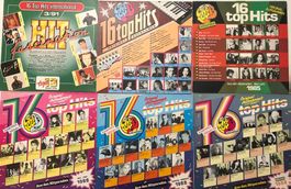 6x LPs Pop-/Rock-Sampler