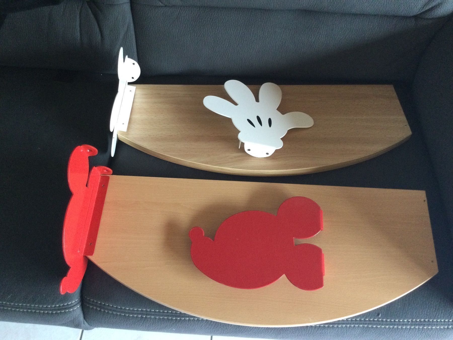 Scaffali: Mickey Mouse Wandregal, 3 Stück – Usato da Hallwil venduto da claire70 2