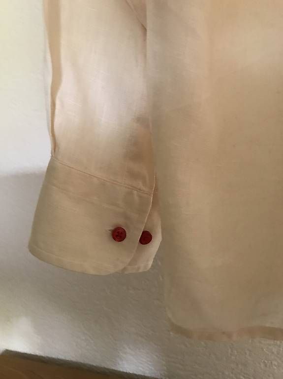 Camicette: Etro Leinenhemd, beige, Gr. 44 – Usato da Küsnacht ZH venduto da Mappel 3