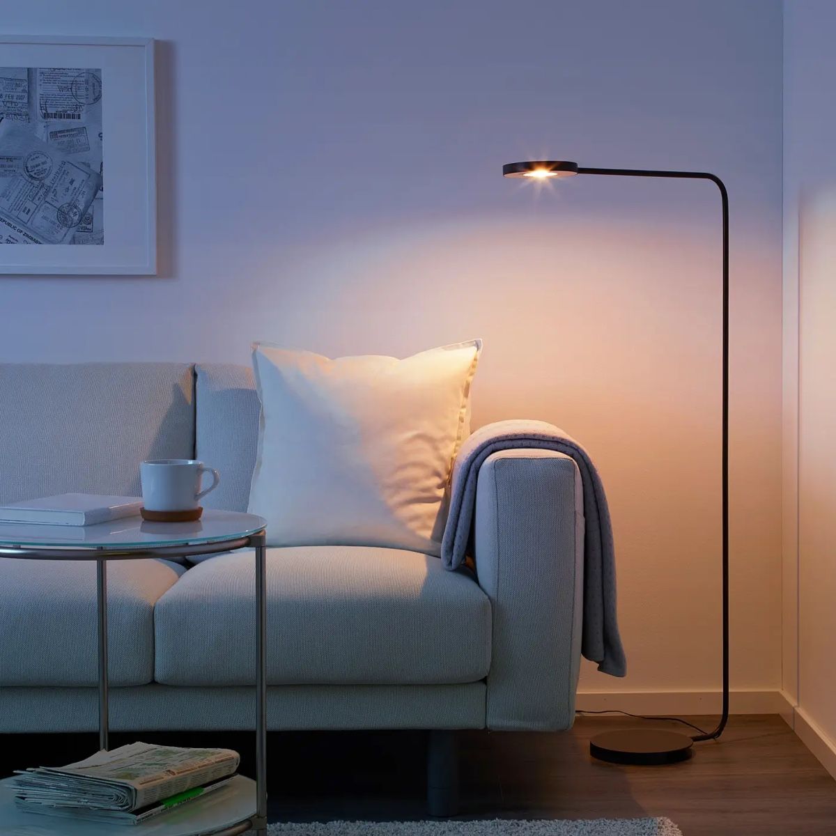 Ikea Lampen: Ikea Ypperlig LED Lampe Dunkelgrau – Gebraucht aus Grüningen von kaelstrom69