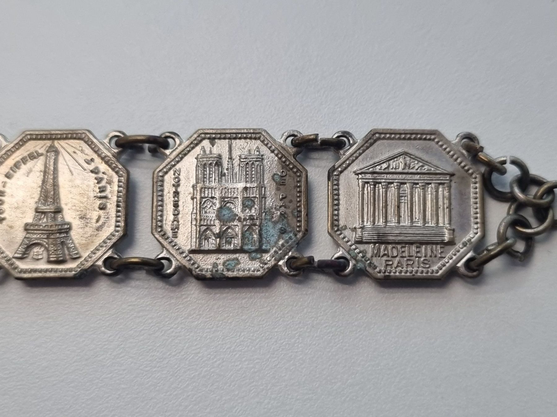 Bracciali & Braccialetti: Jugendstil Armband PARIS Souvenir Emaille – Usato da Lenzburg venduto da freedomky 3