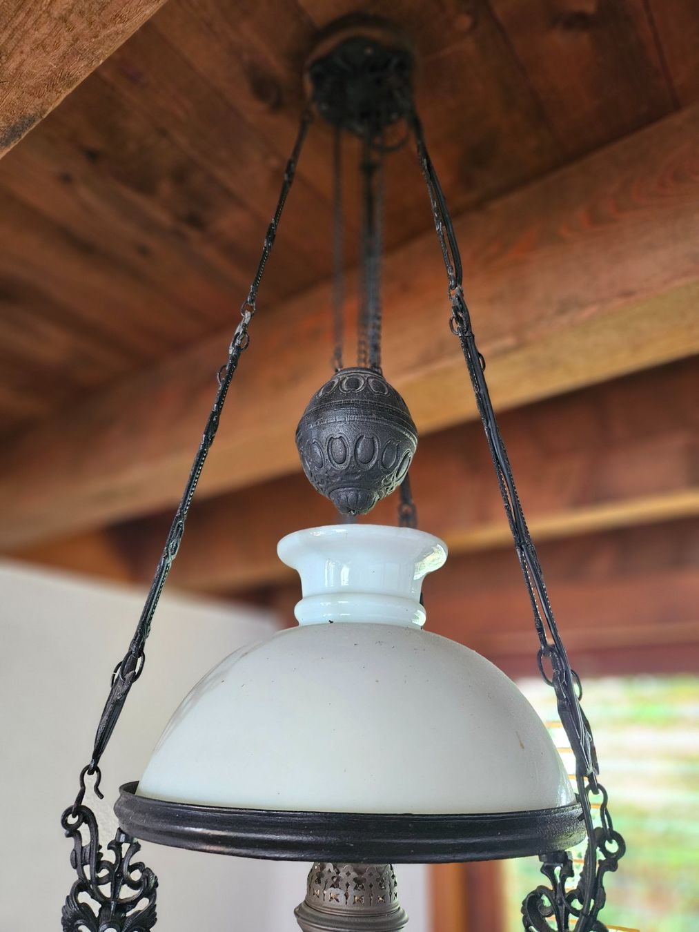 Lampadari & plafoniere: Petrol-Decken-Lampe elektrifiziert – Usato da Egliswil venduto da nor_fwl6 1