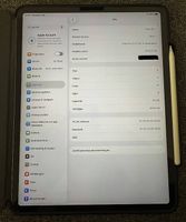 iPad Pro 12.9 3rd Gen + Apple Pencil 2nd Gen