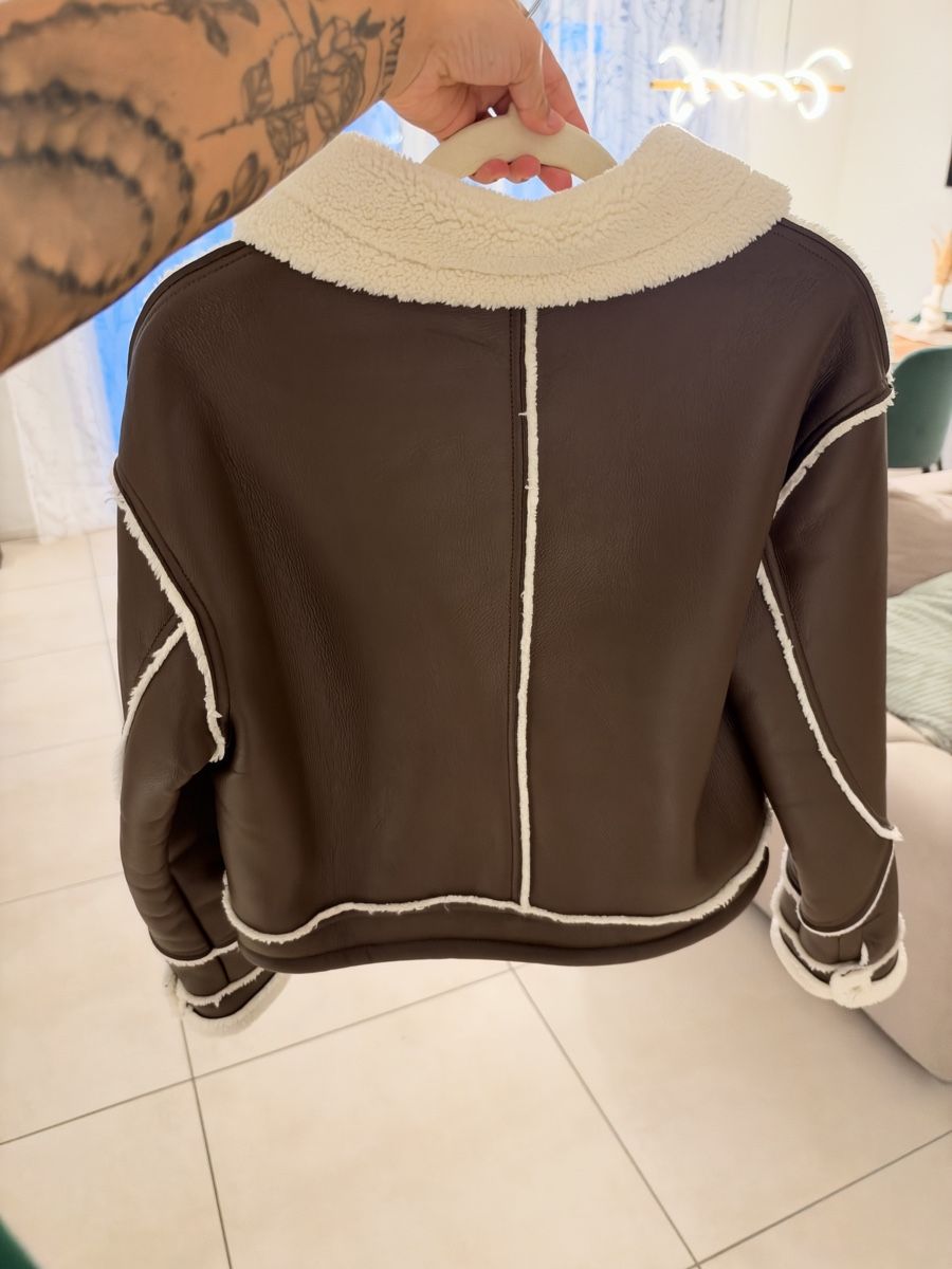 Giacche: Braune Teddyjacke (Gr. M) – Nuovo (secondo la descrizione) da Buttikon SZ venduto da maticivy 2