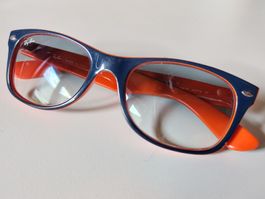 Sonnenbrille Ray-Ban New Wayfarer blau orange