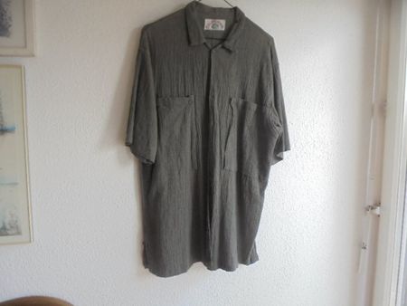 Bluse grau/braun Gr. L