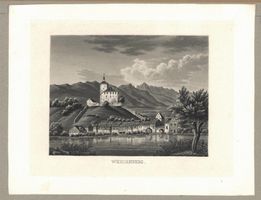 Werdenberg Originalaquatinta selten