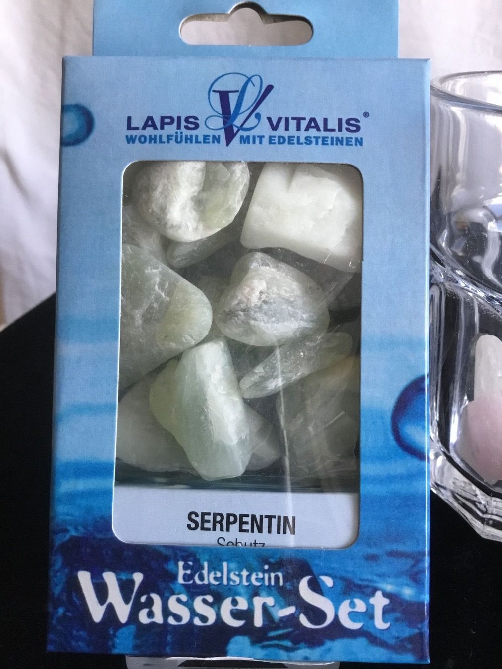 Mineralien & Heilsteine: Wassersteine Serpentin „Schutz“ – Neu und originalverpackt aus Doppleschwand von lapis106