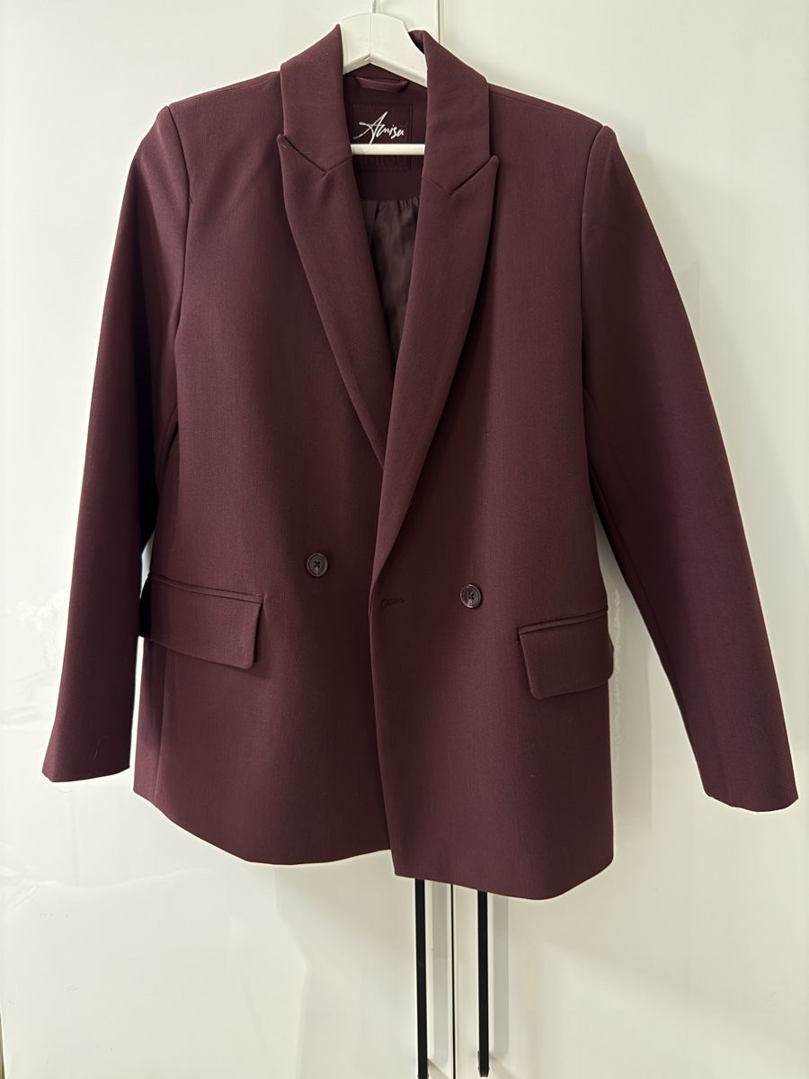 Jacken: Blazer in Weinrot - Top Zustand, Gr. 34 – Neu (gemäss Beschreibung) aus Sempach von adnil12