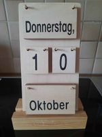 Holz Kalender Montessori Lernwelten