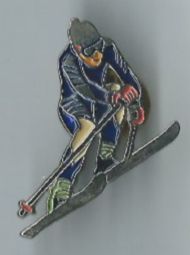 Placchette & Badge: Skifahrer, Pin – Usato da Zürich venduto da t24_de