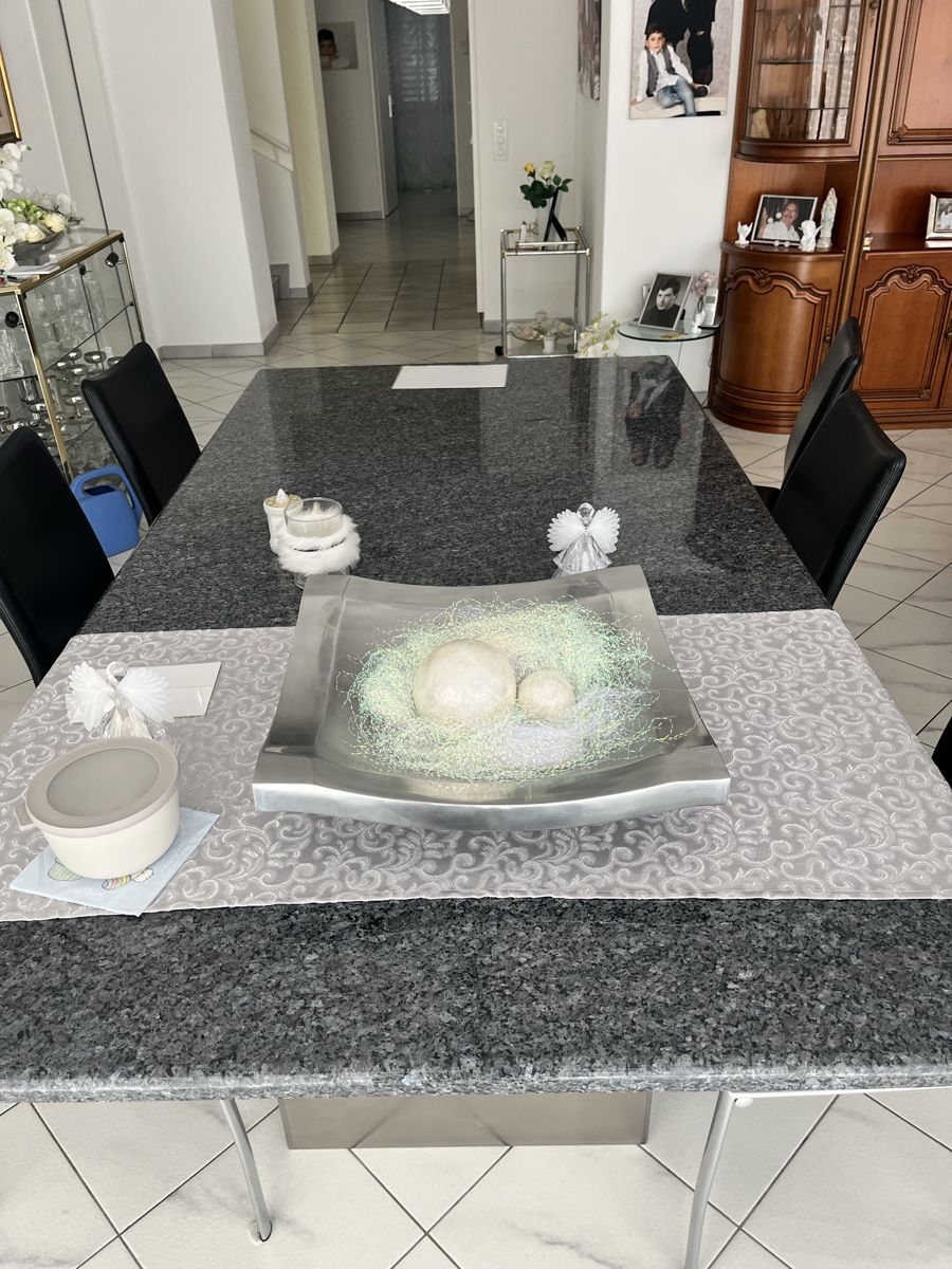 Tische: Esstisch mit Granitplatte 120x 230cm – Gebraucht aus Hinwil von dire07 1
