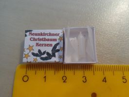 Schachteli mit 6 weissen Kerzen für das