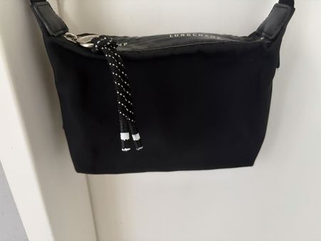 Longchamp Tasche Le Pliage schwarze crossbody neuwertig 