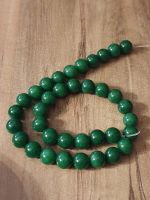 1 Strang Natürliche Grüne Smaragd jade 10 mm