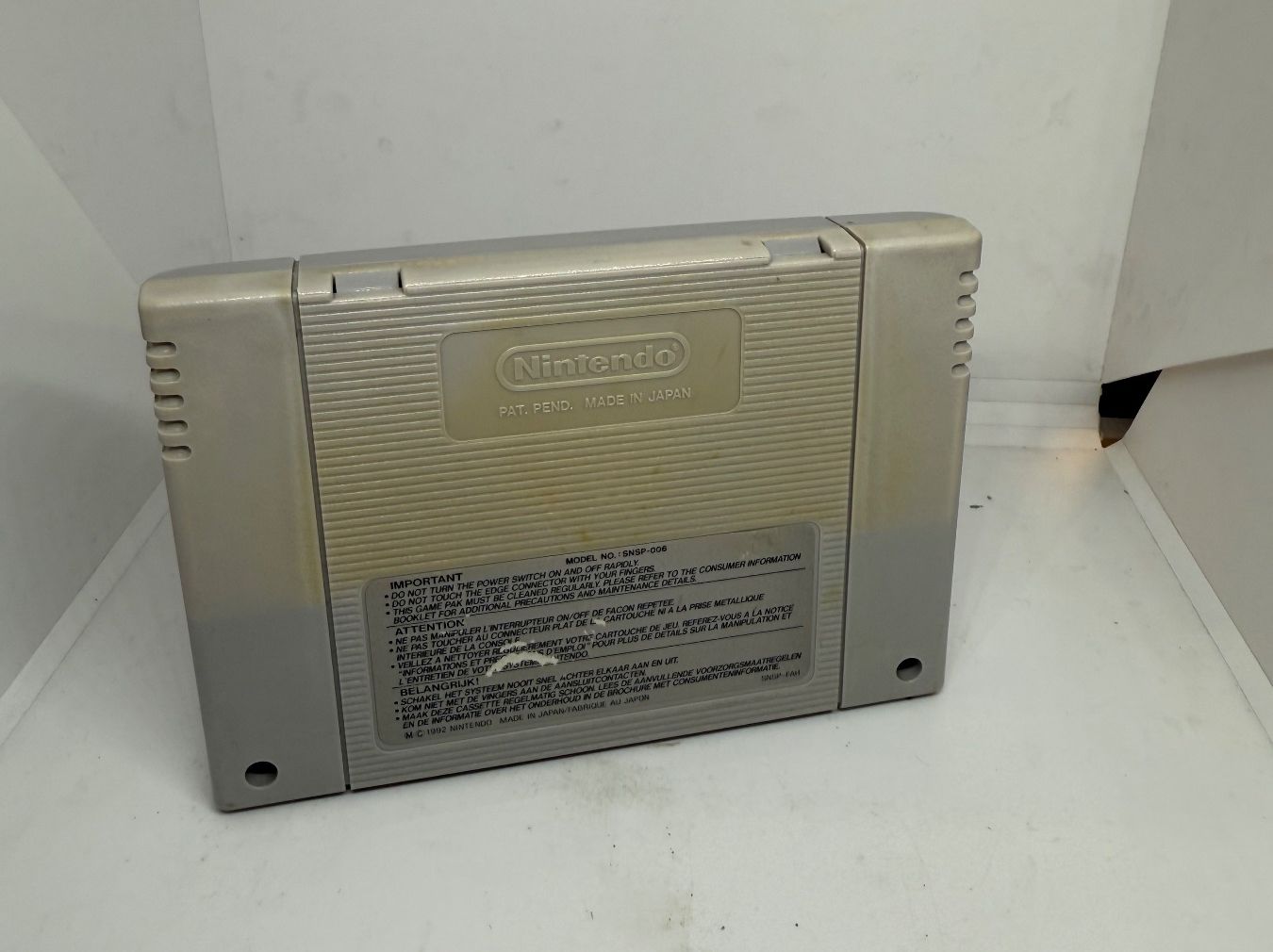 Nintendo Spiele: Rock 'n' Roll Racing SNES Nintendo – Gebraucht aus Dietlikon von NESFEVER 1