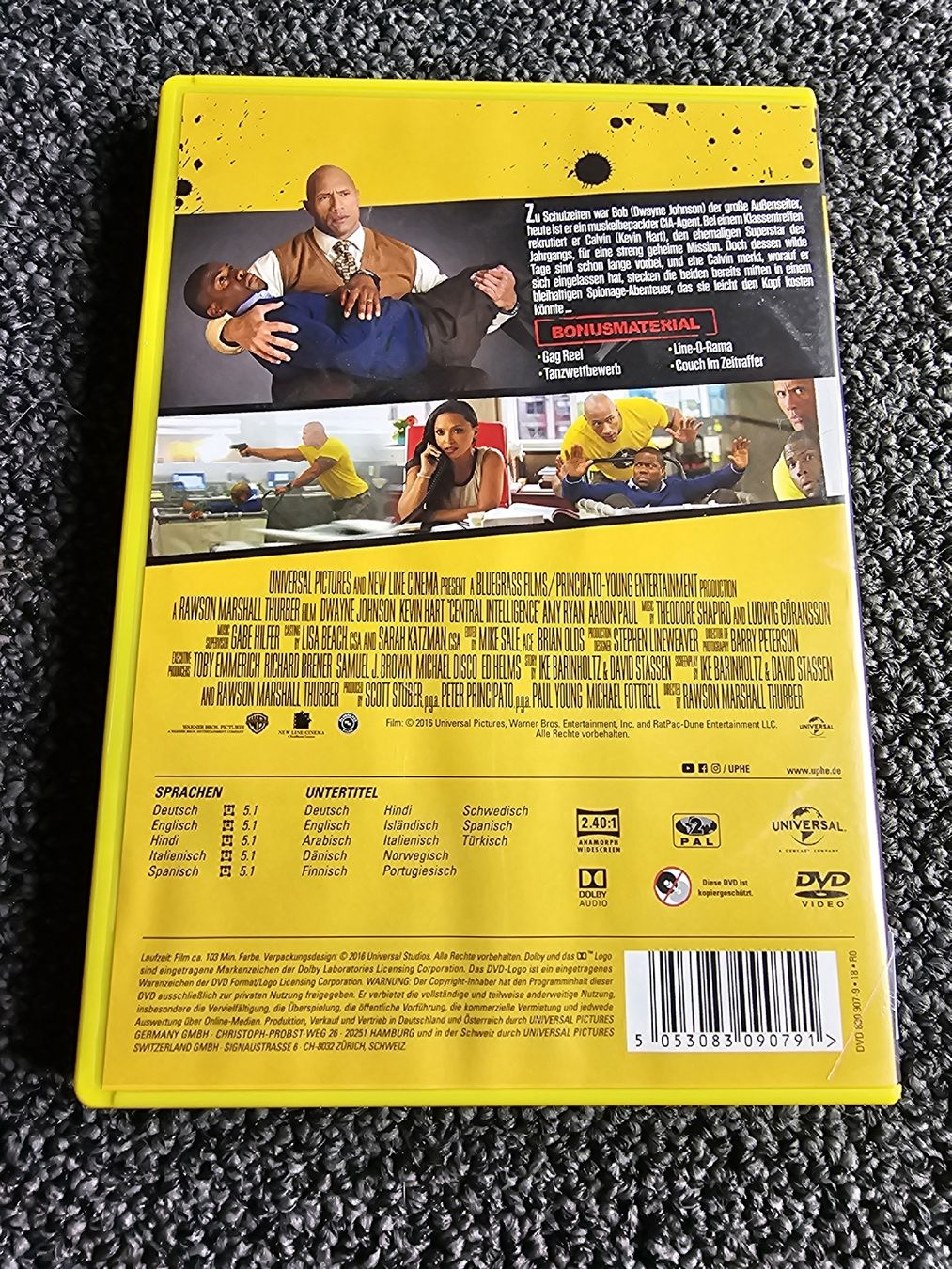 Alle DVDs: Central Intelligence DVD(20088) – Gebraucht aus Ruswil von jan_bxl5 1