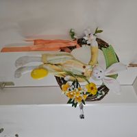 Grosser Oster türkranz 50 cm gross hübsch