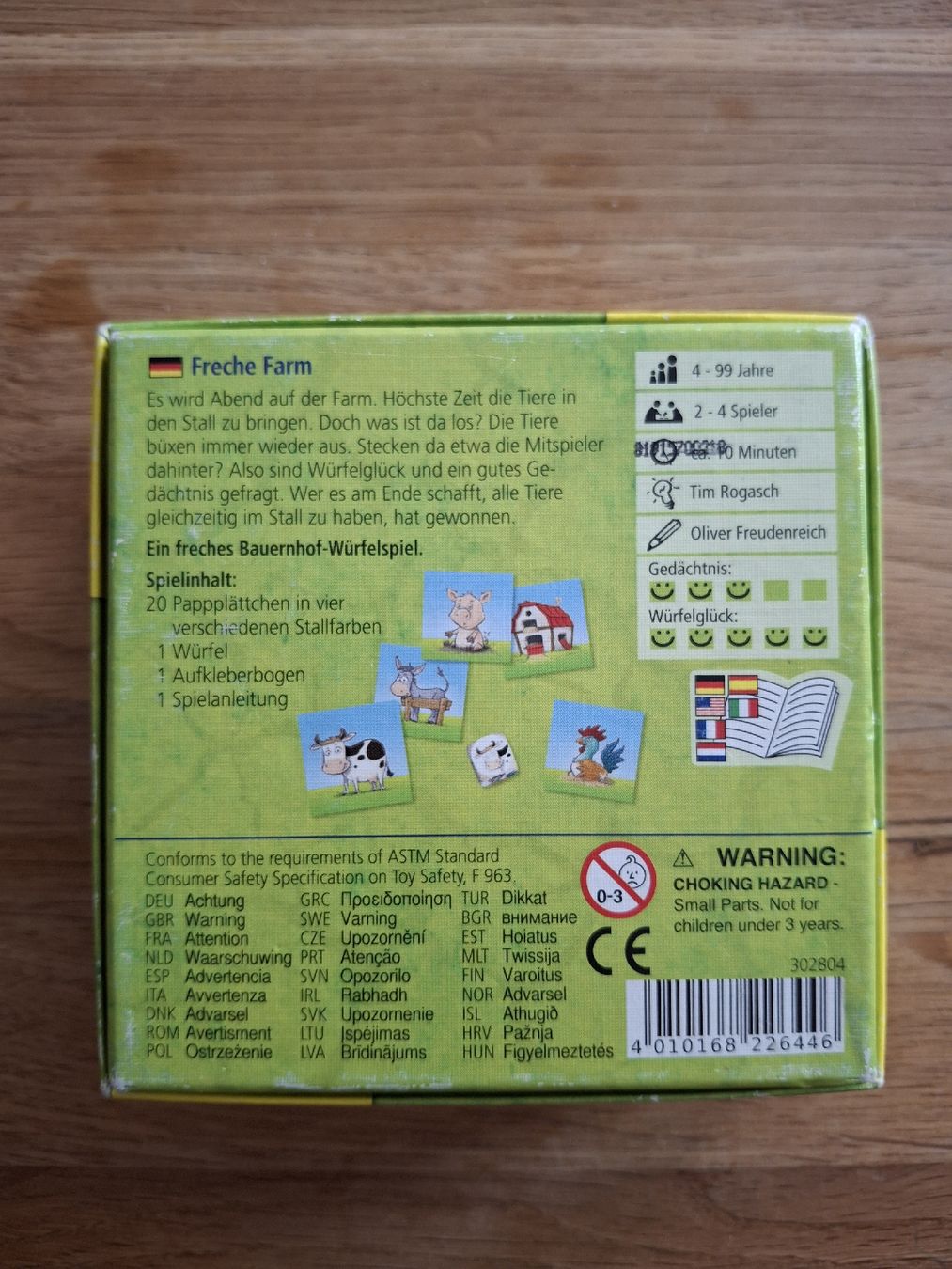Haba Giochi: Freche Farm  – Usato da Zürich venduto da Vordermannd86 1