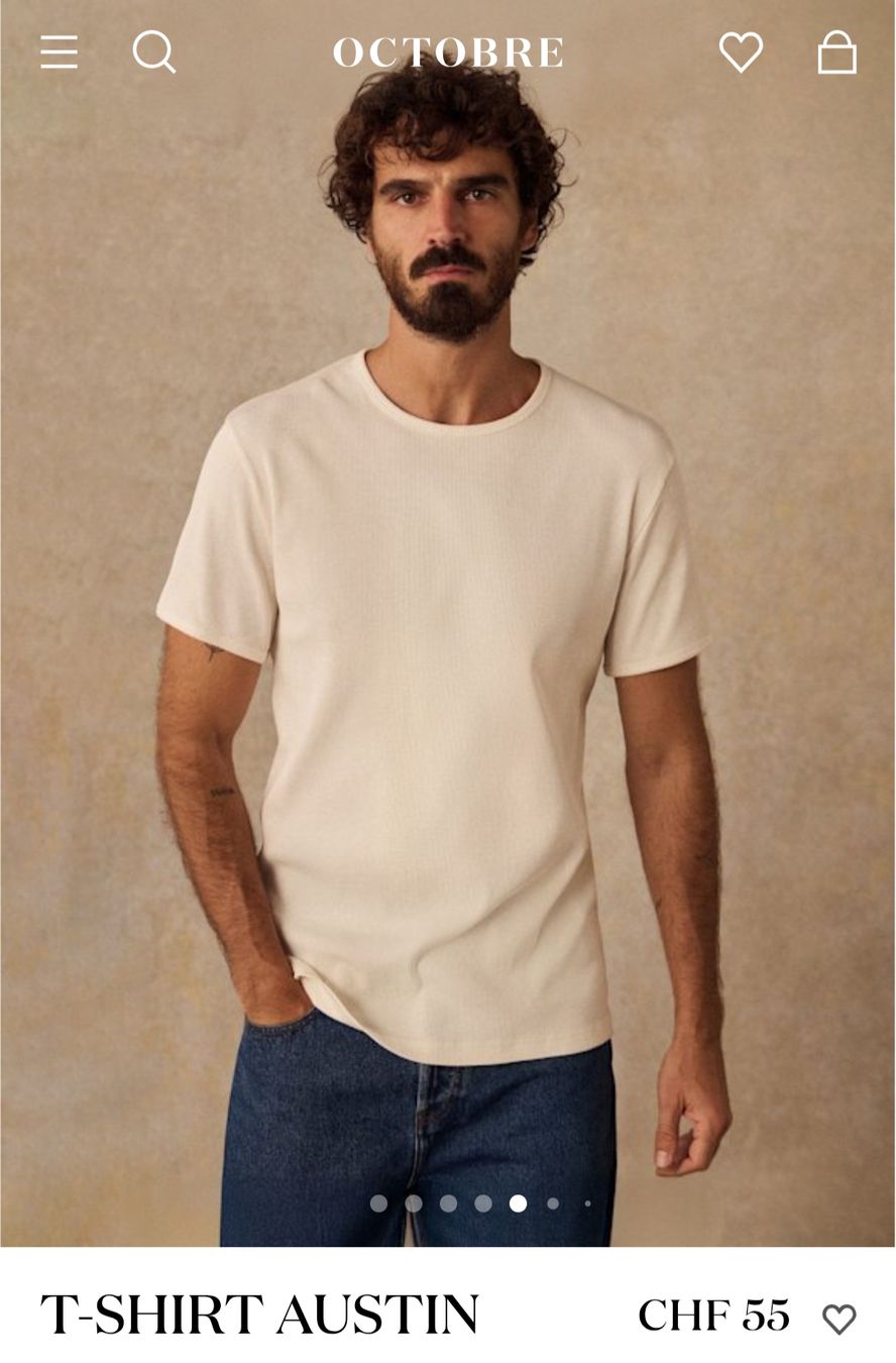 T-Shirts: 2 Octobre Edition T Shirts Gr. M – Neu (gemäss Beschreibung) aus Laupersdorf von M_125 4