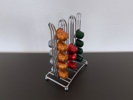 Kapselhalter Edelstahl für 30 Nespresso Kapseln