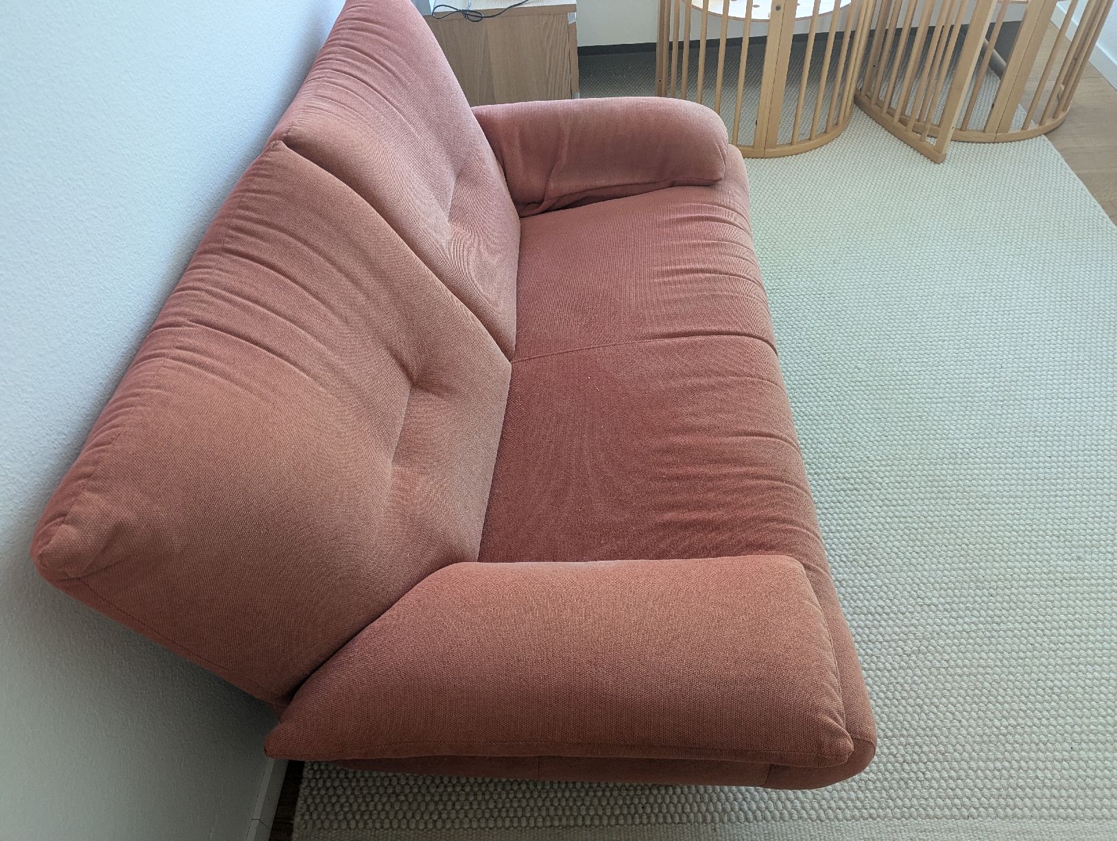Divani: Rotes 2-er Sofa – Usato da Basel venduto da car_jxm9 2
