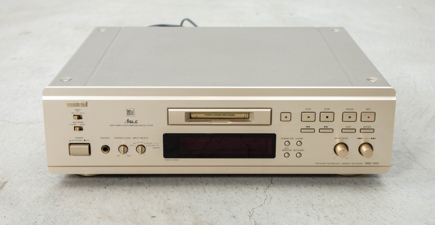 Denon Registratori: Denon DMD-1000 Minidisc Recorder – Usato da Zürich venduto da ZuercherBrockenhaus 1