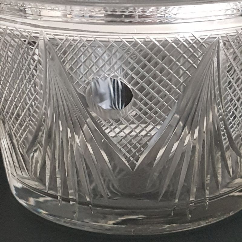Elettrodomestici da cucina: Antikes Rechaud Diamant-und Fächerschliff um 1910 – Usato da Kaltbrunn venduto da Condor2 6