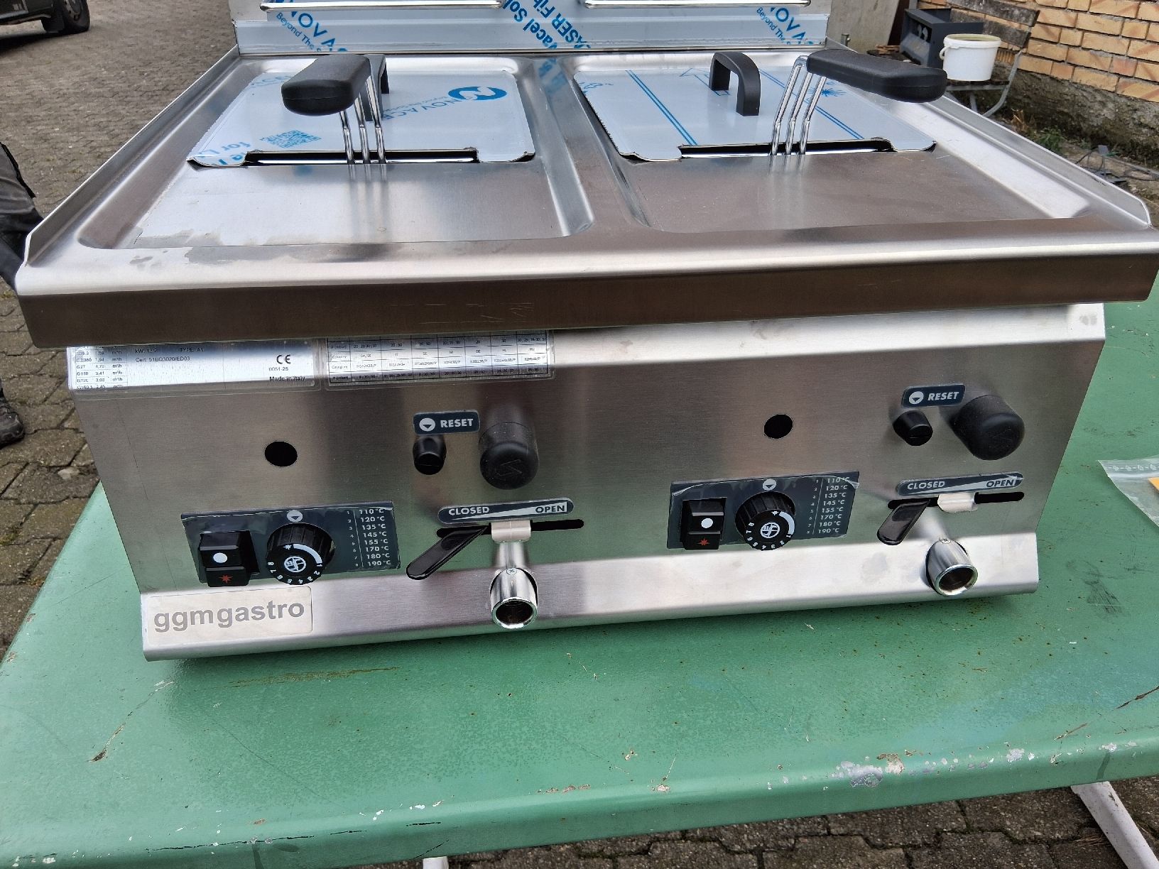 Küchengeräte: gas Fritteuse – Neu (gemäss Beschreibung) aus Rümlingen von kleinehexe79 1