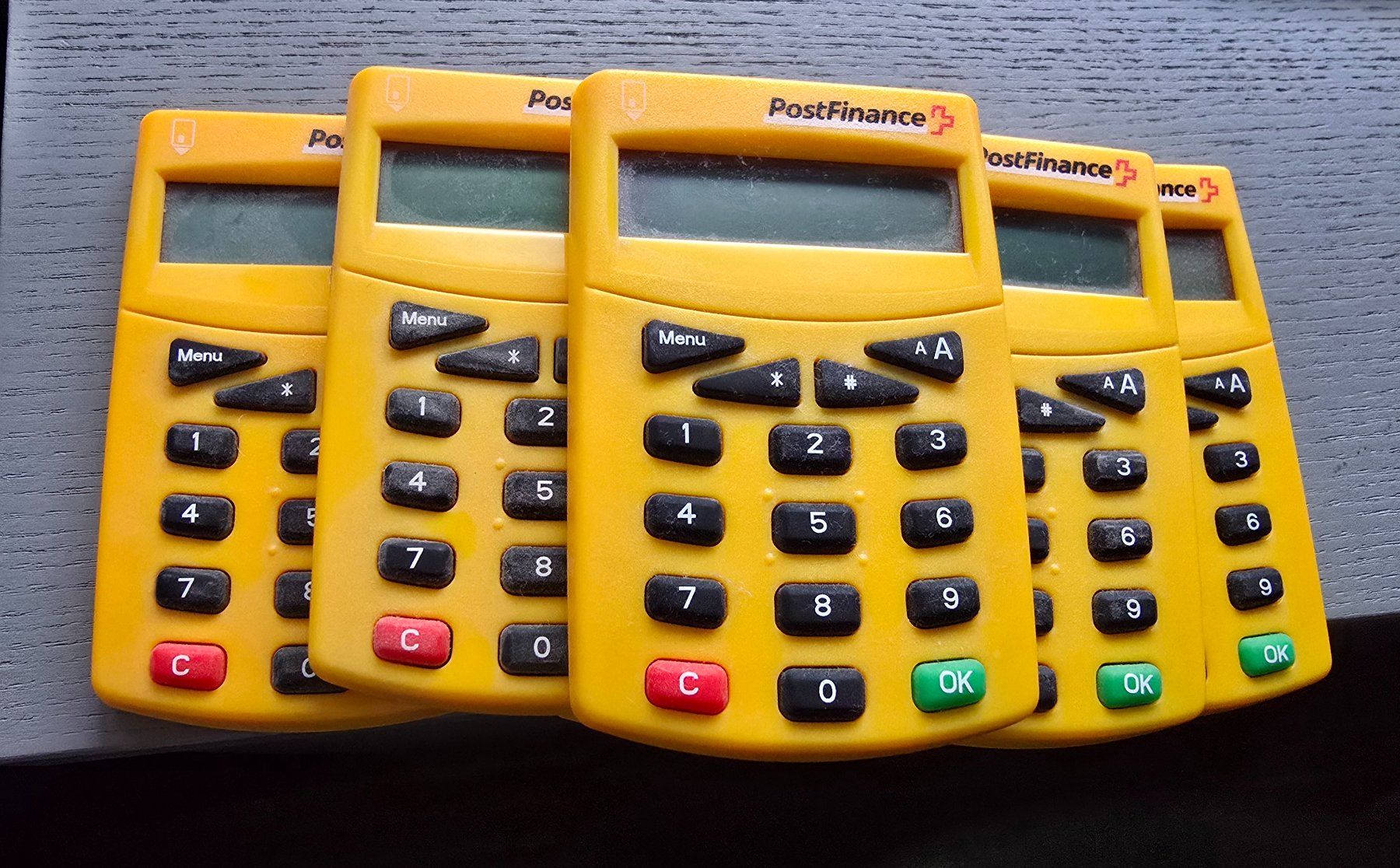 PCs: PostFinance Card Reader Lesegerät gebraucht 6 Stück – Gebraucht aus Montlingen von brige67 1