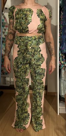 2 teiler Hose - Cropped