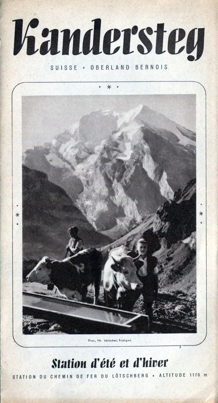 Dokumente: Kandersteg, Faltprospekt – Gebraucht aus Aarau von Elmaar41
