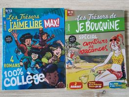Lot de 2 livres petits romans pour pré-ados