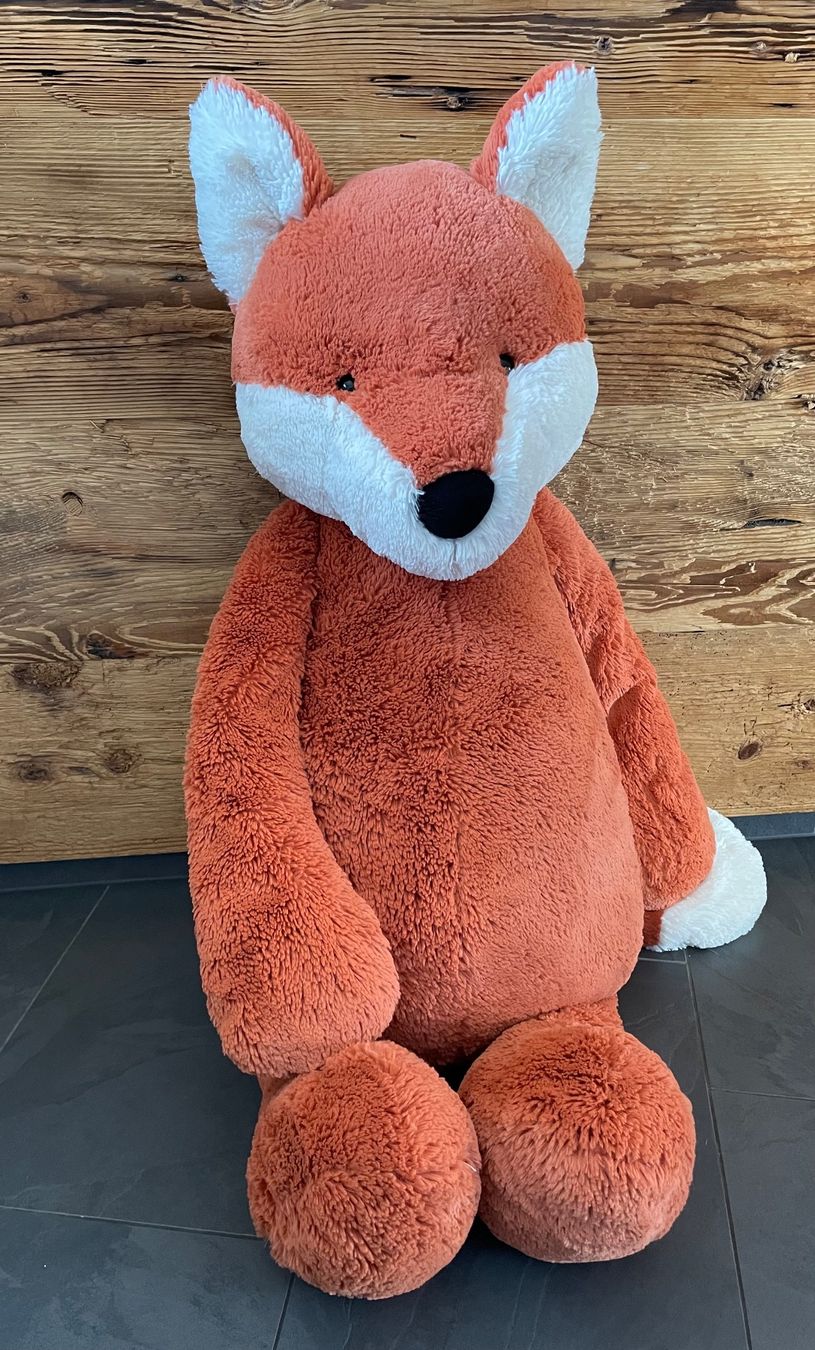 Jellycat Giocattoli: Jellycat Bashful Fox Giant – Usato da Homburg venduto da Vlinder3 2