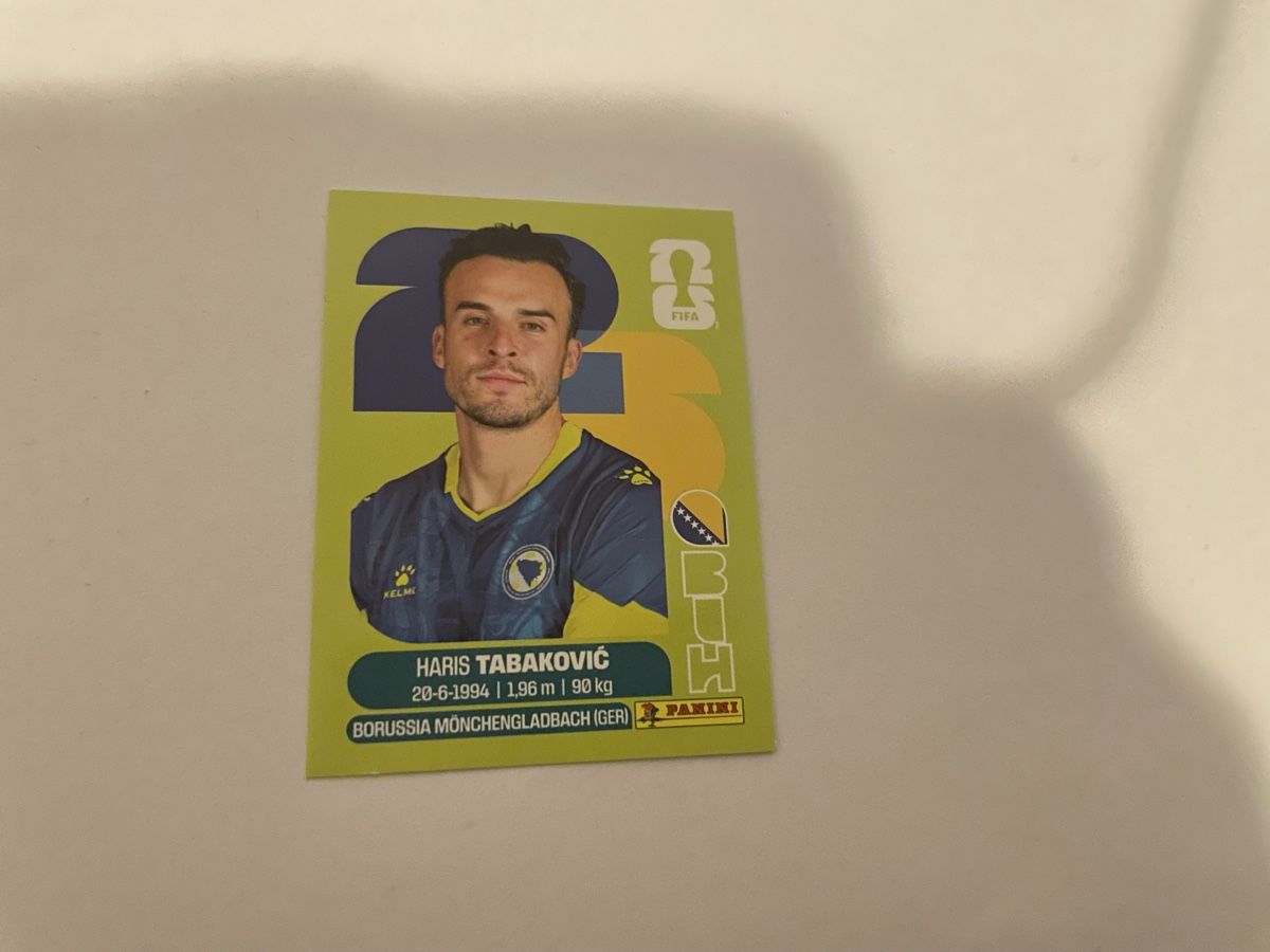 Panini Carte collezionabili: FIFA WM 2026 Haris Tabakovic BIH 20 – Nuovo (secondo la descrizione) da Winterthur venduto da Cobraforce