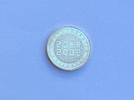 20 Fr. Gedenkmünze 2002 EXPO 02