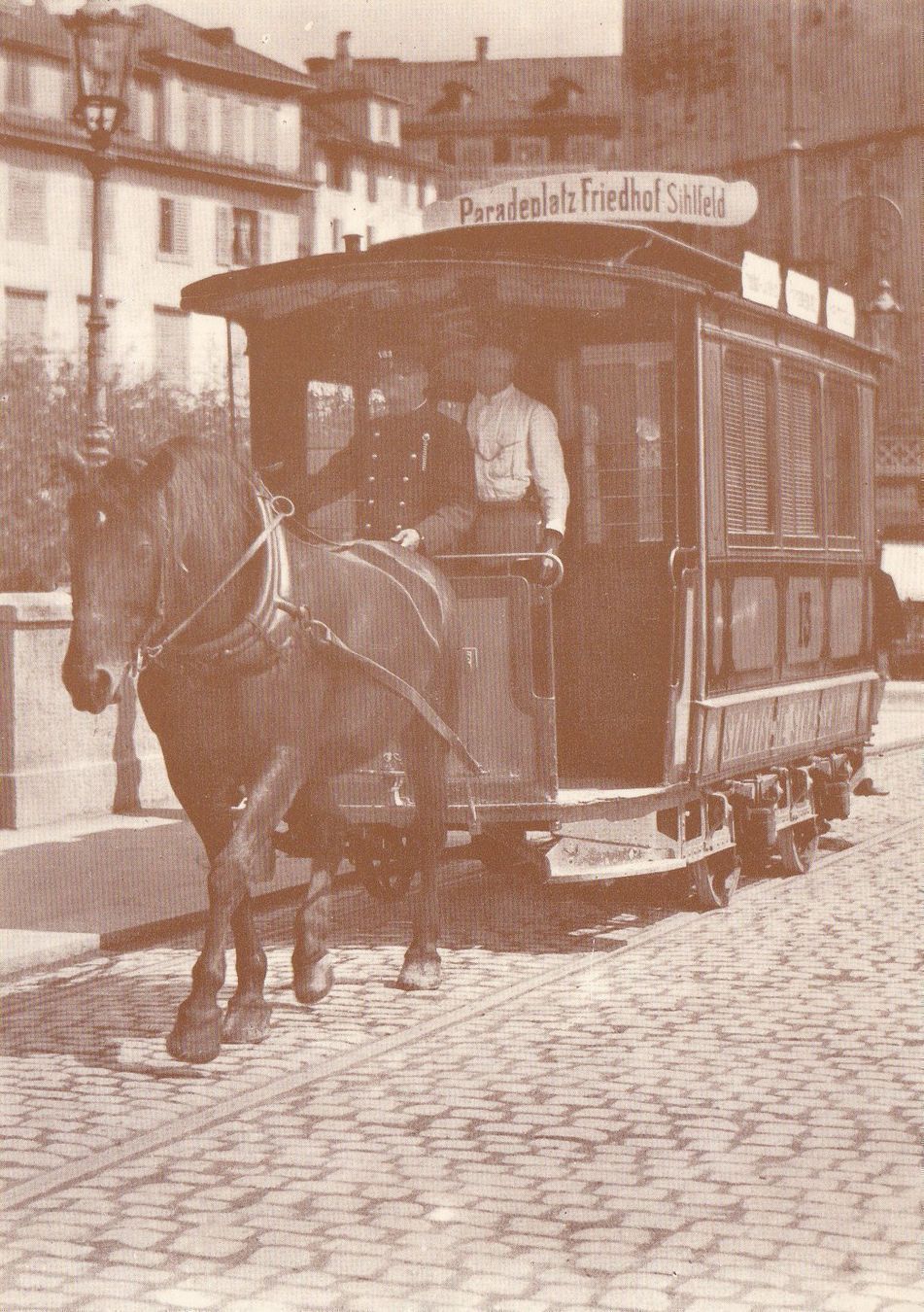 Cartoline postali: Tram Zürich 7 Karten – Usato da Bürglen TG venduto da StampGraf 7