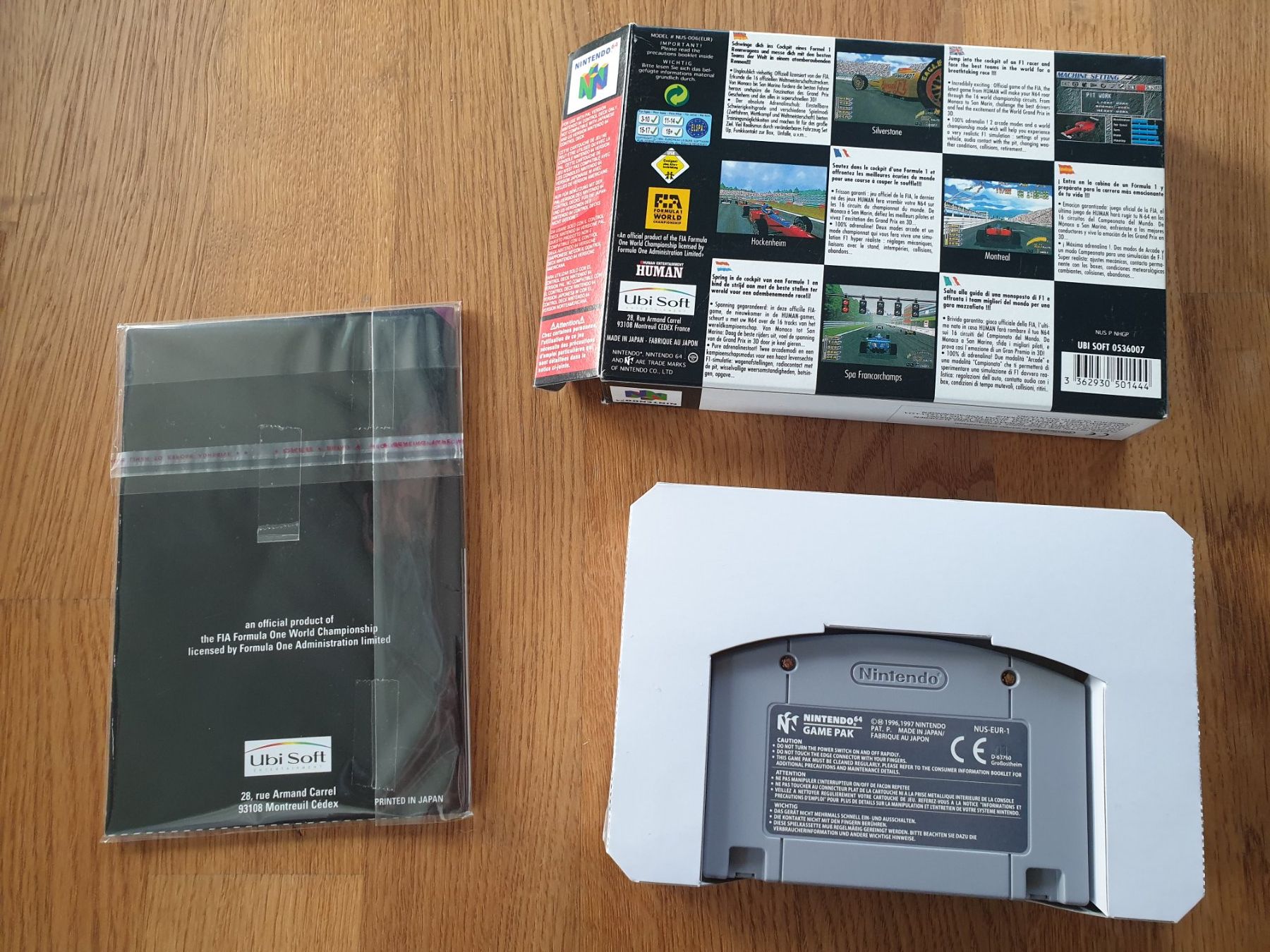Giochi: F1 Pole Position 64 OVP / N64 - Nintendo 64 – Usato da Rain venduto da Laupia 1