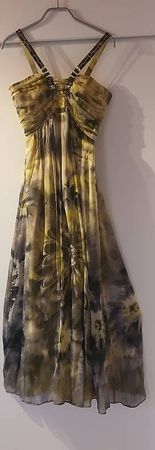 Vera Mont, Seide Abendkleid, 36