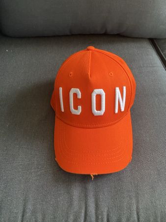 Orange Dsquared2 Icon Cap - Perfekt für den Sommer!