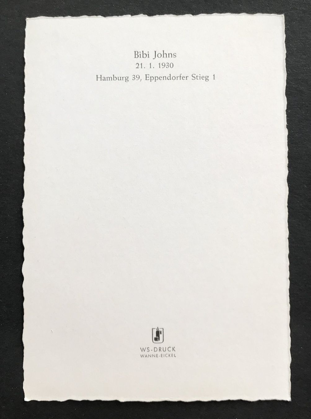 Cartoline postali: ANSICHTSKARTE BIBI JOHNS – Usato da Ostermundigen venduto da wini63 1