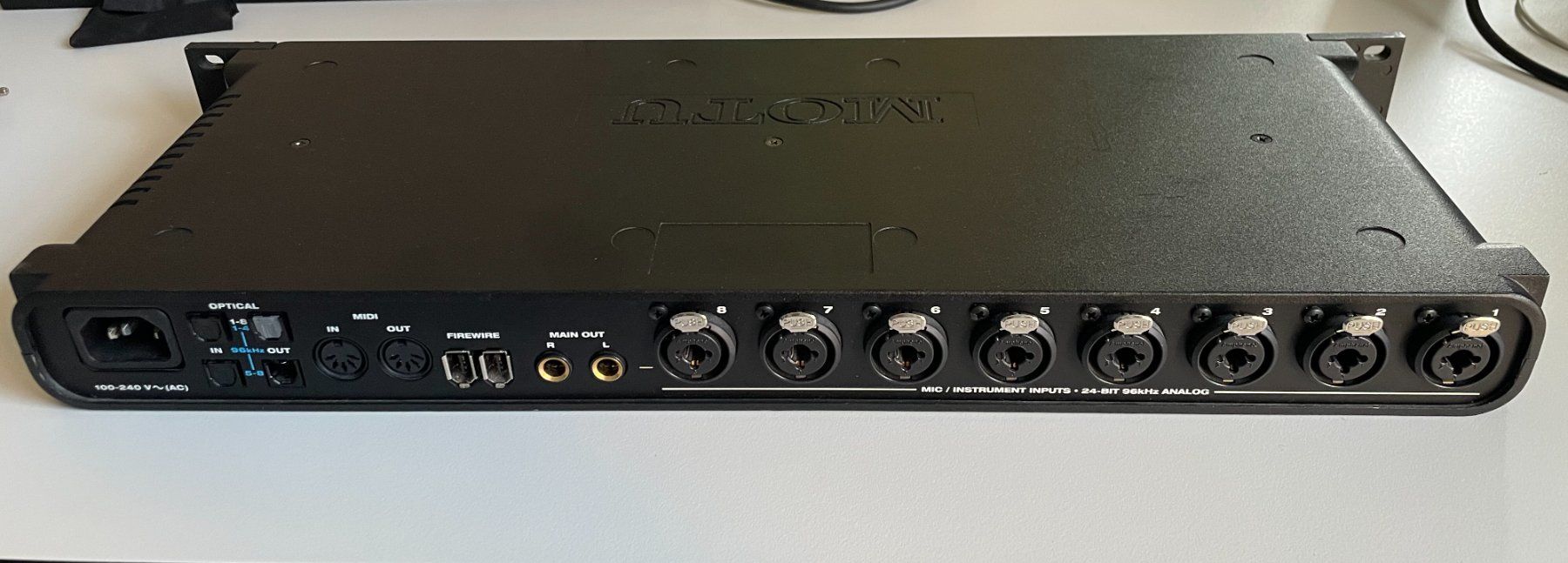 Equipement studio: MOTU 8 Pre Firewire Interface – D'occasion à Gümligen par adomas-romas 1