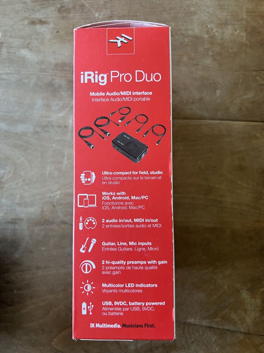 Unità & Adattatore: IK Multimedia iRig Pro Duo Audio Interface – Usato da Zürich venduto da no9nu 1