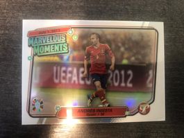 Topps Pristine Marvelous Moments Andres Iniesta Spanien