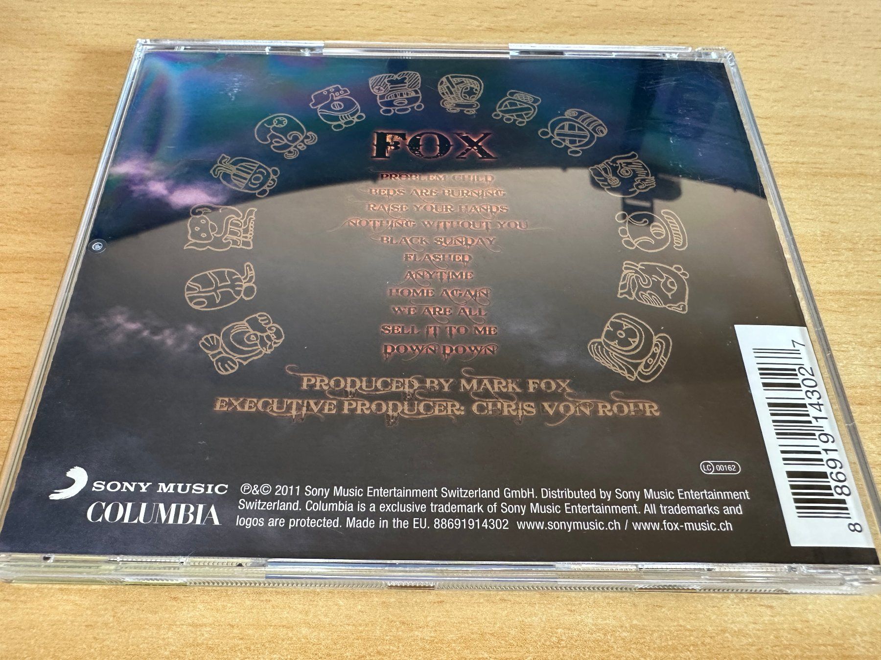 CD: Fox – 2012 – Usato da Rikon im Tösstal venduto da Alpenmutz 1