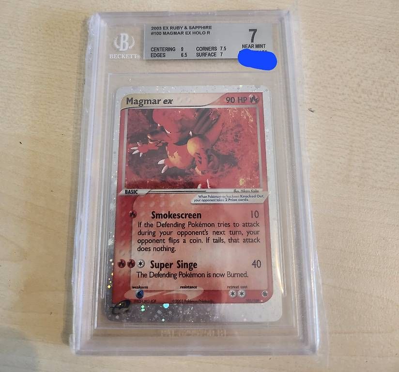Pokémon Carte collezionabili: Pokémon gradé chez beckett – Usato da Romont FR venduto da Alejandro111