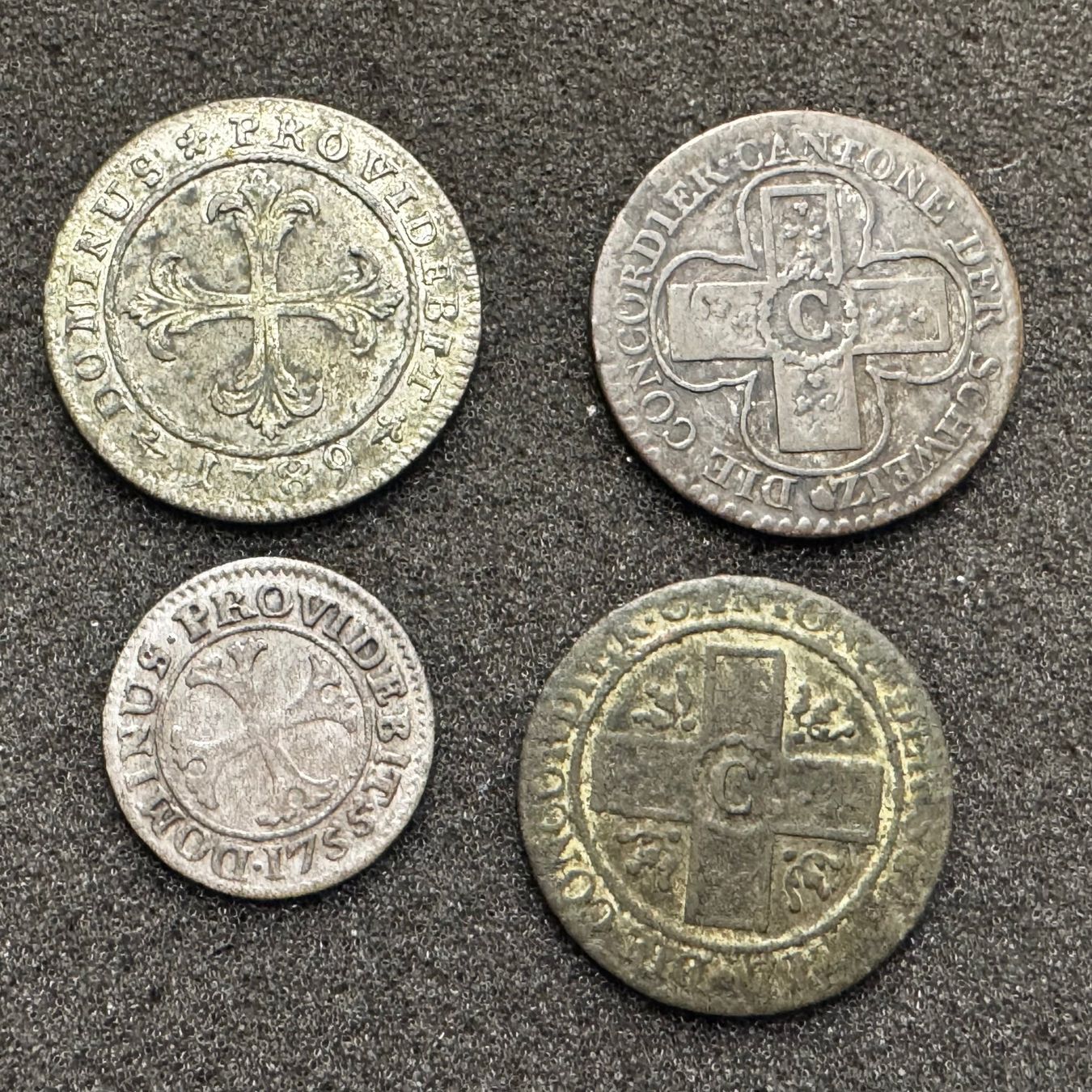 Tutti le monete: Lot 4 Kantonal Münzen Bern – Usato da Reitnau venduto da tb-muenzen