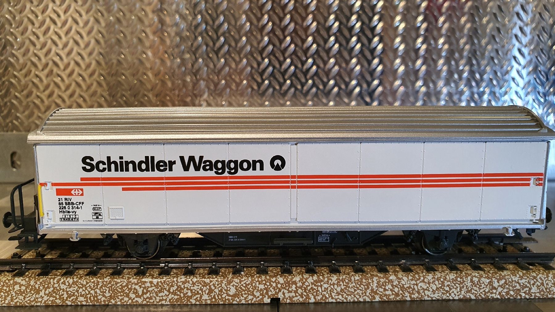 Märklin Modellini di ferrovie: MÄRKLIN 84735,20 H0 GÜTERWAGEN – Usato da Männedorf venduto da Modellbau-wyss 2