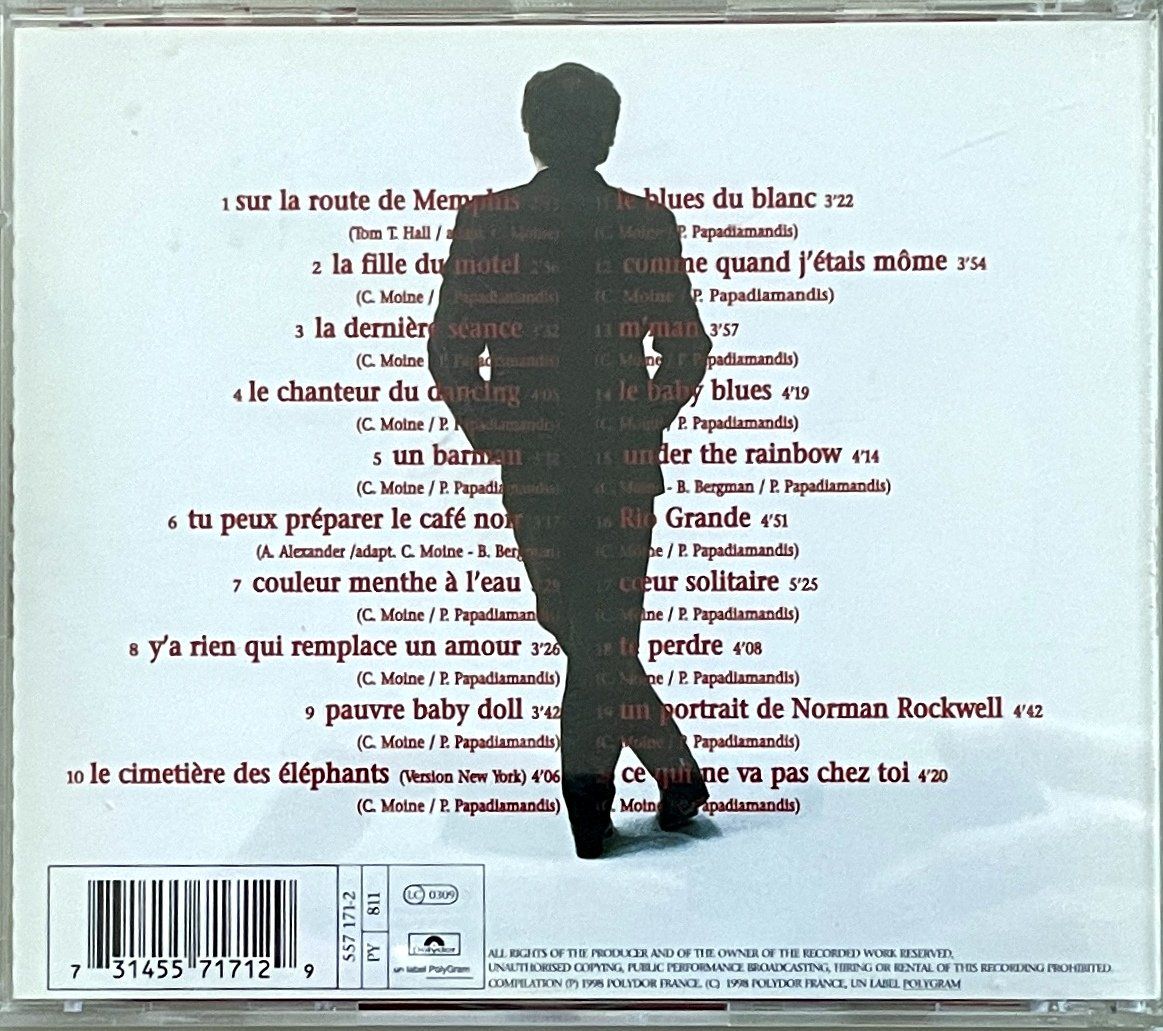 CDs: Eddy Mitchell 2 CD's - Eddy Rocker & Eddy Lover – D'occasion à Savagnier par Ne2065 2