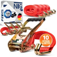 Spanngurt Zurrgurte 4m 5t (10 Stück Set)